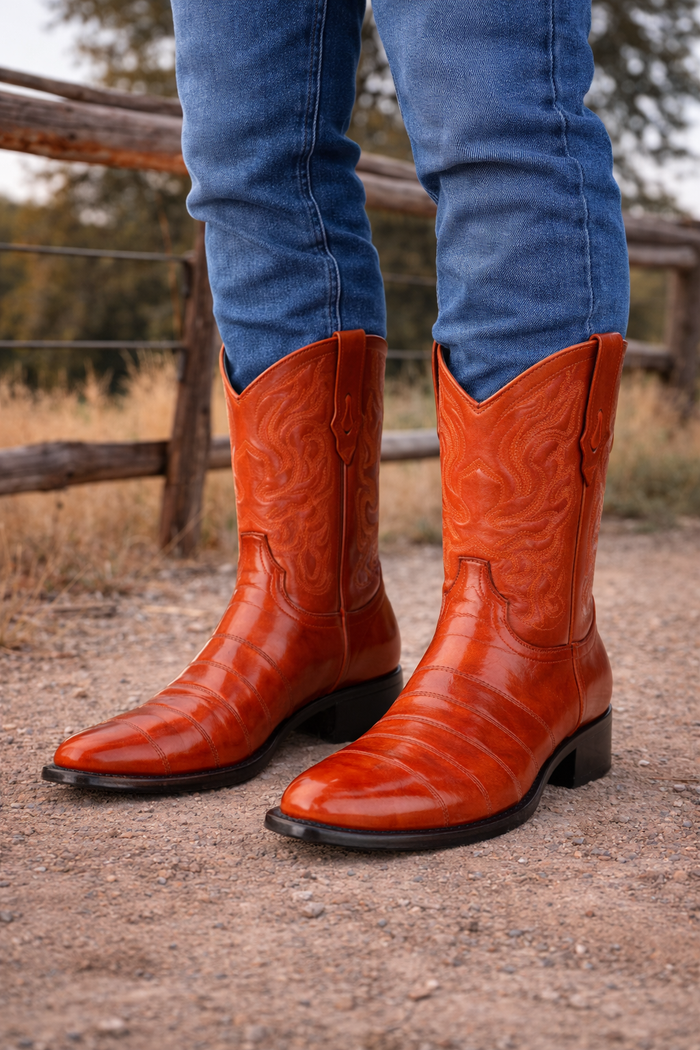 Botas de Anguila LAB-6508 Round Toe