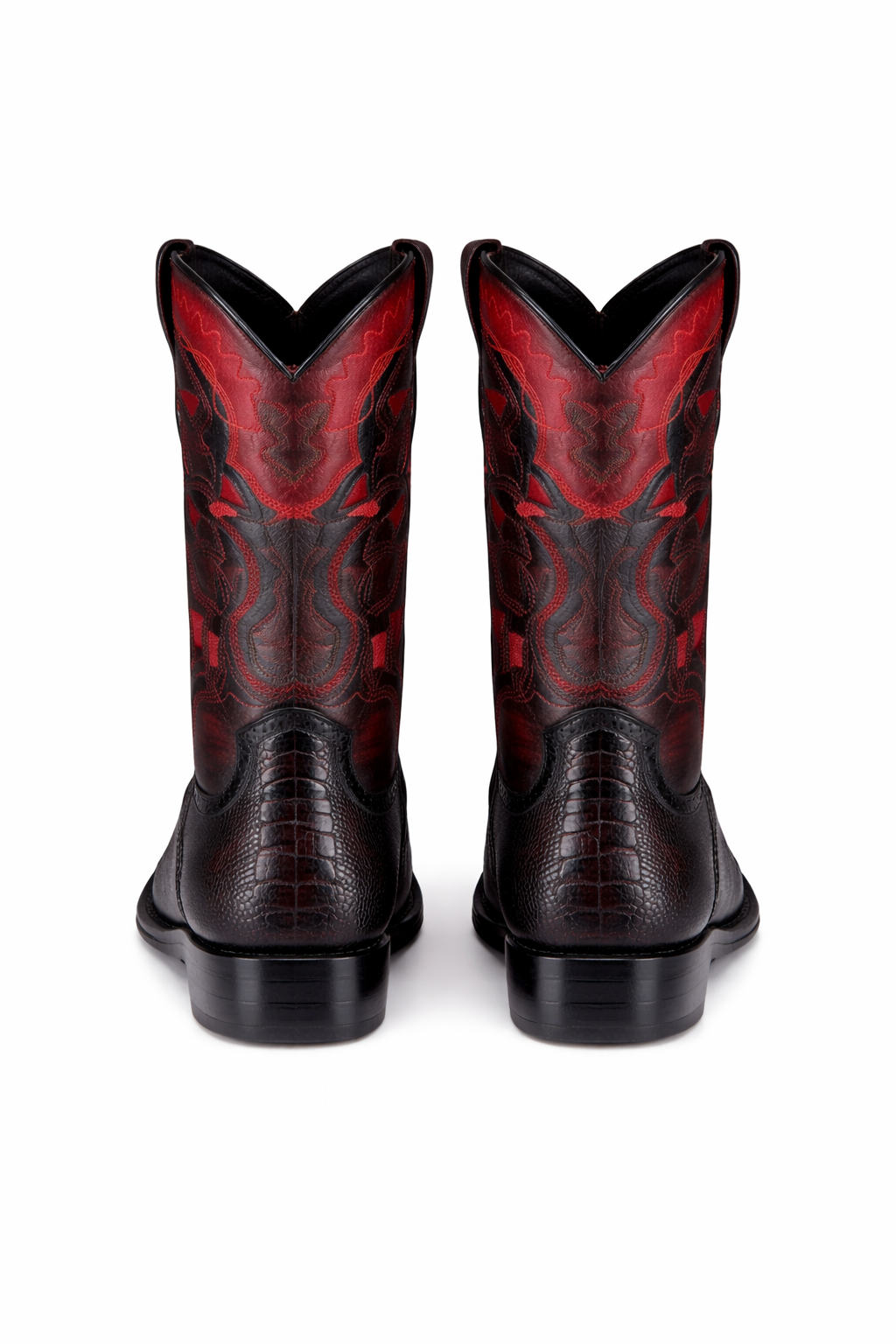 Botas de Avestruz Pata Venado Horma Europea LAB-76F0518