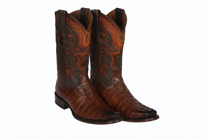 Botas de Cocodrilo Caiman Cola Horma Europea