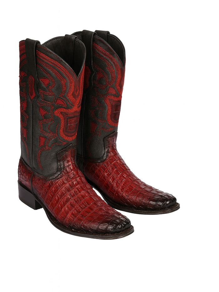 Botas de Cocodrilo Caiman Cola Horma Europea