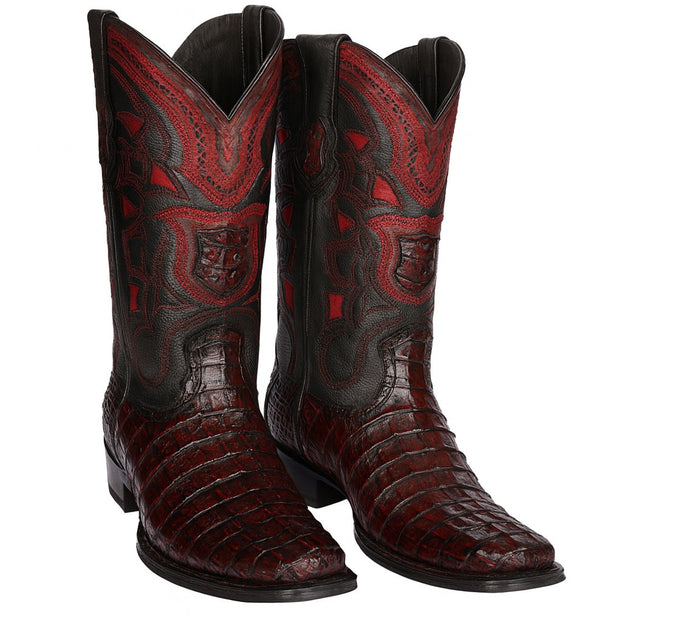 Botas de Cocodrilo Caiman Cola Horma Europea