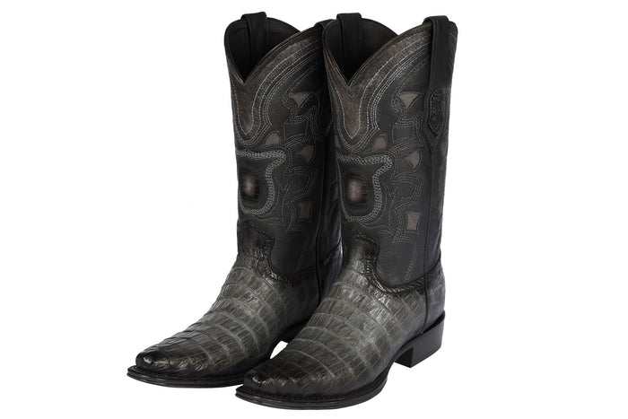 Botas de Cocodrilo Caiman Cola Horma Europea