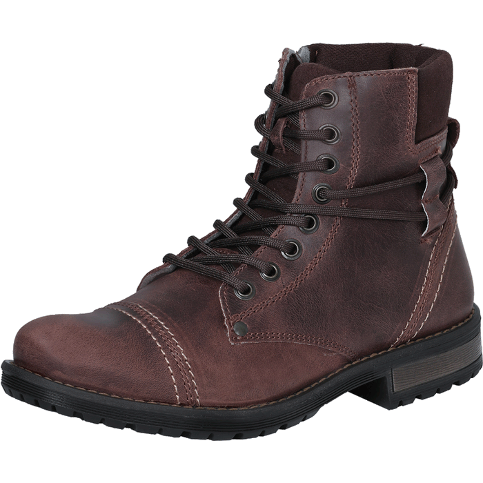 Botas de Cuero Corta Estilo Combat LAM