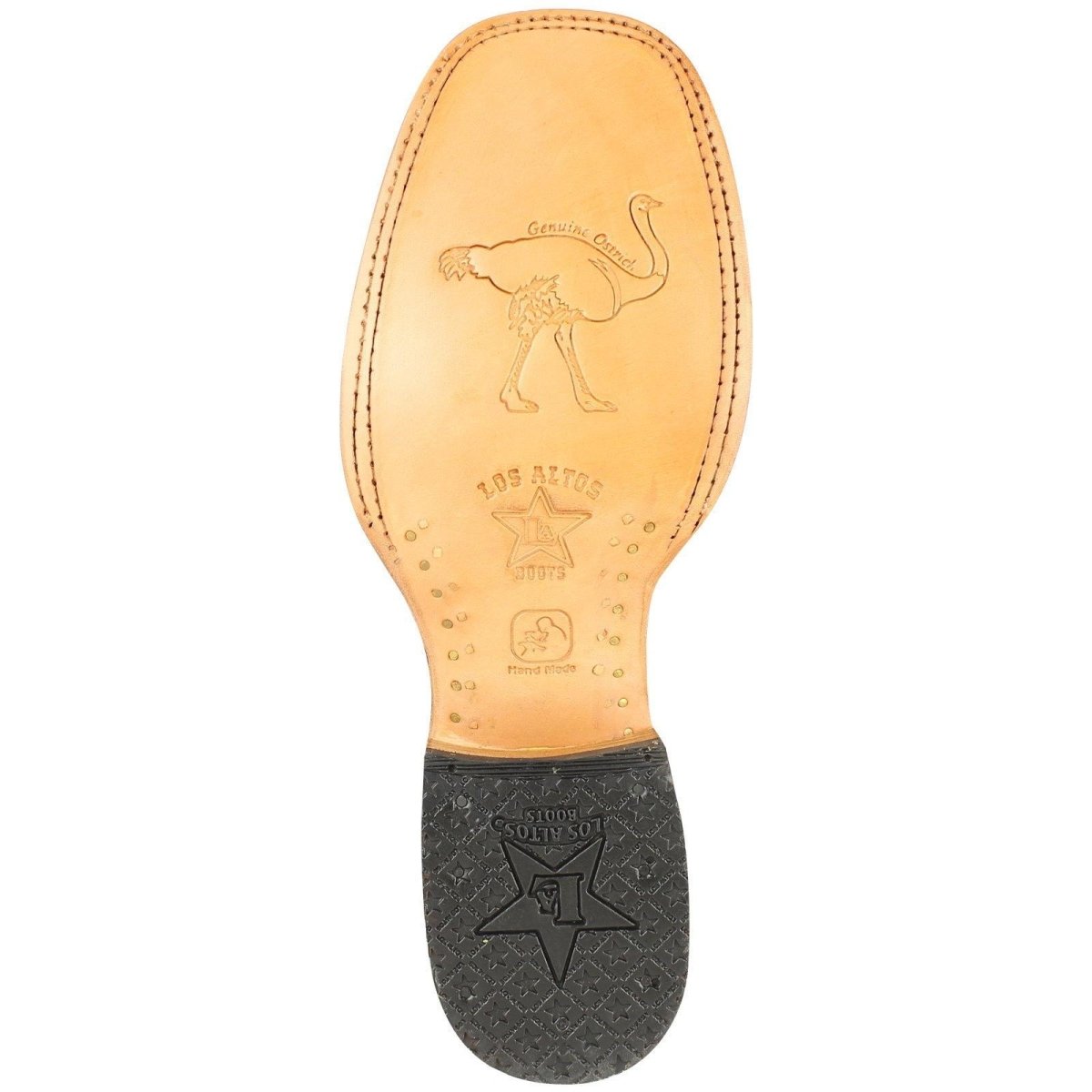 Botas de Avestruz Pata y Venado LAB-82F0543