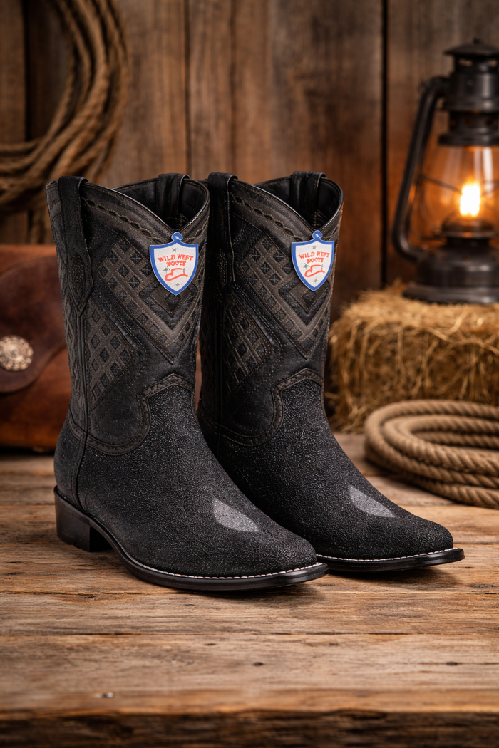 Bota de Mantarraya Original Versace Wild West
