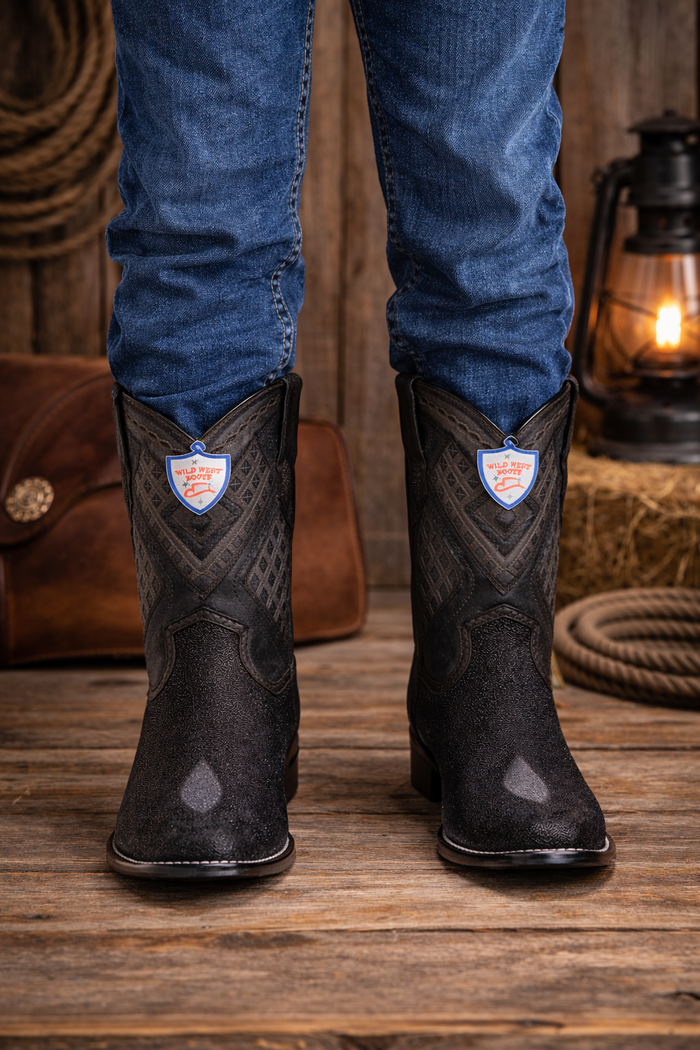 Bota de Mantarraya Original Versace Wild West