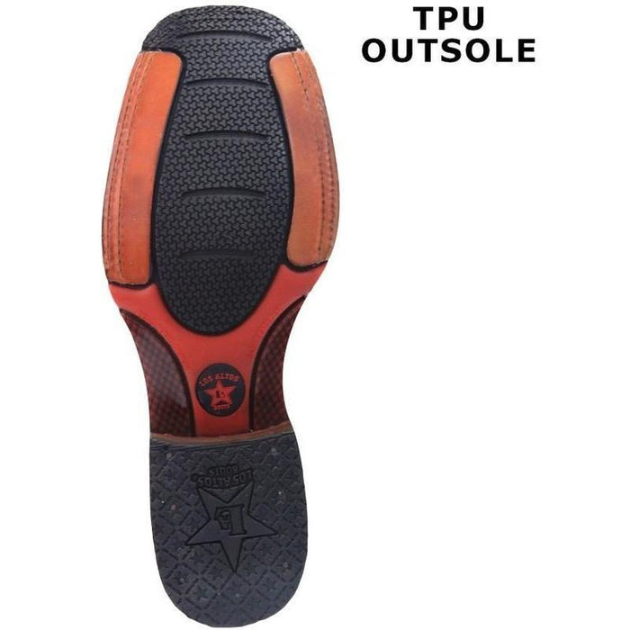 Botas de Cuero Punta Ancha Pull Up LAB-82638