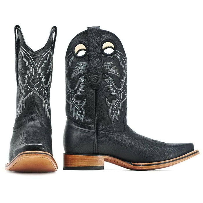 Botas de Cuero Rodeo Cuadrada LAB-8122705