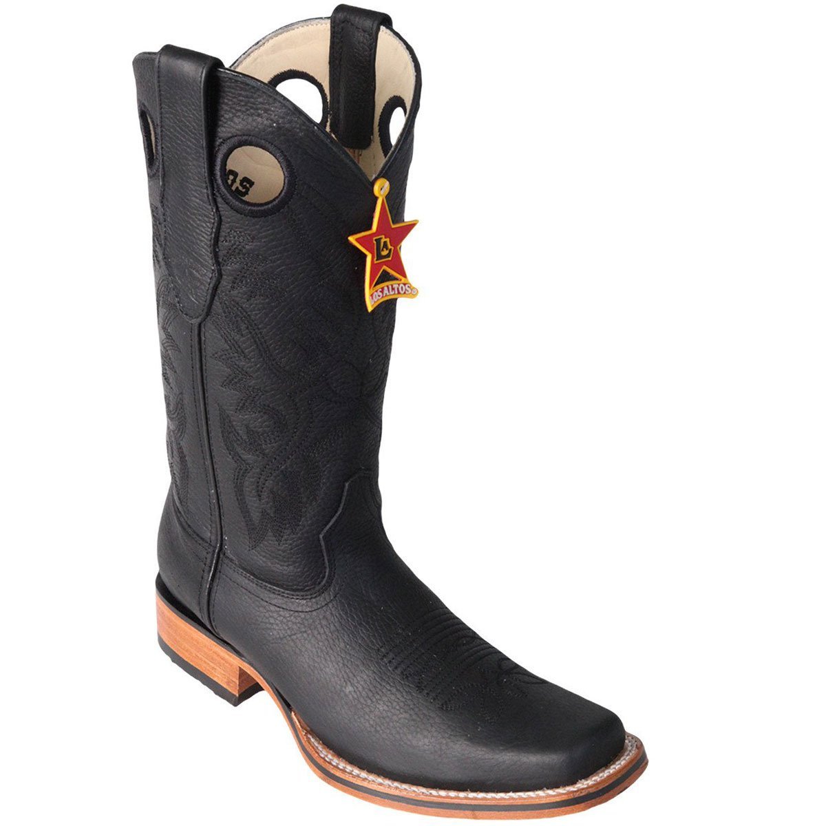 Botas de Cuero Rodeo Cuadrada LAB-8122705