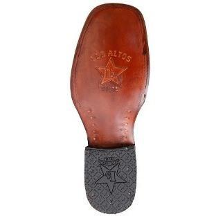 Botas de Cuero Rodeo Cuadrada Miel LAB-8129951