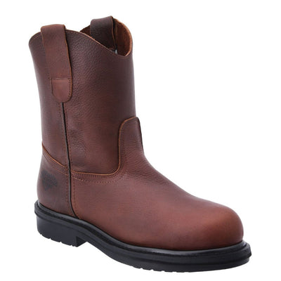 Bota de Trabajo de Piel Suela Hule WD