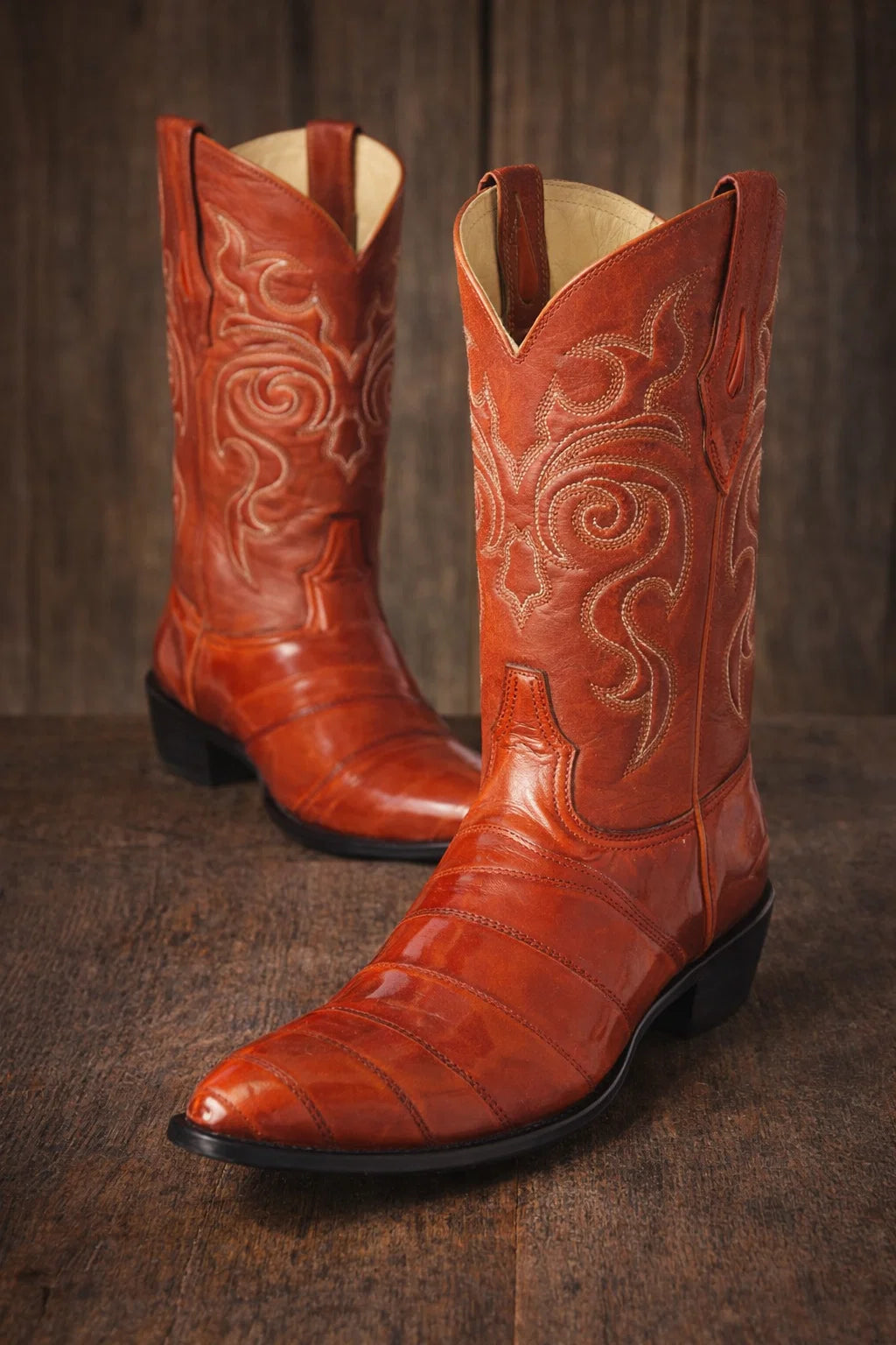 Botas de Anguila Original Horma Puntal para Hombre