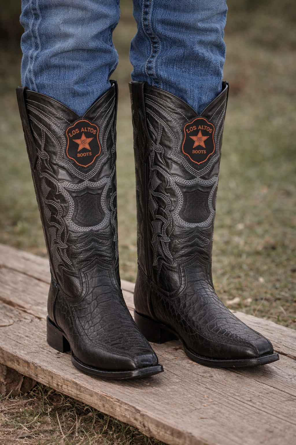 Botas de Piton y Venado Original Horma Europea LAB-76FN5705