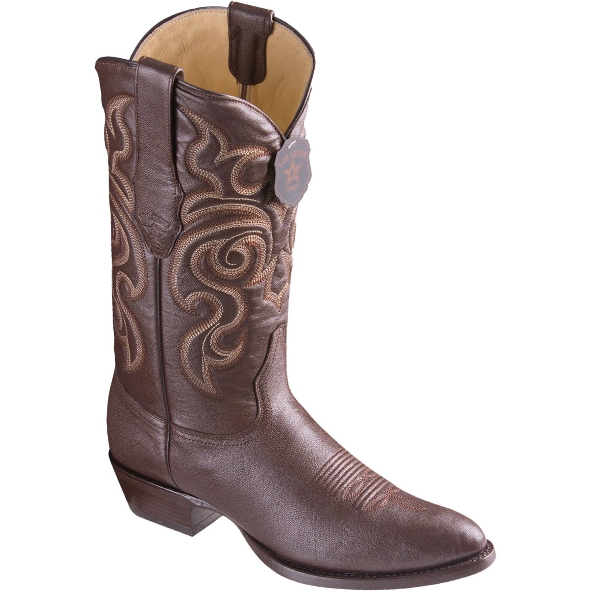 Botas de Cuero de Cabra Horma Redonda LAB-659207