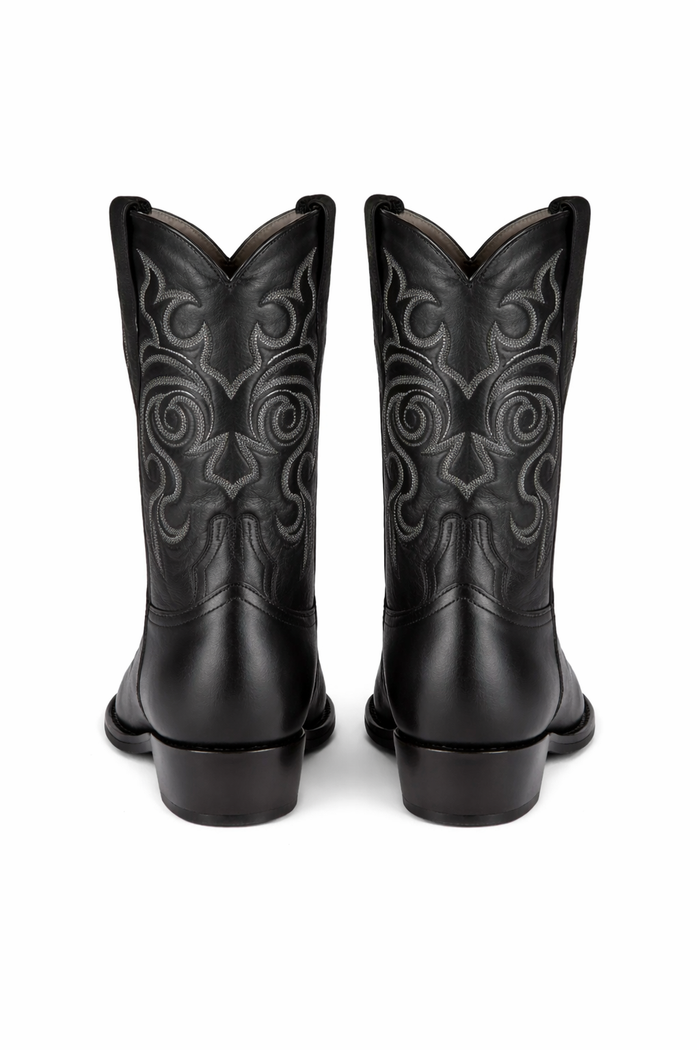 Botas de Cuero de Cabra Vaqueras Puntal para Hombre