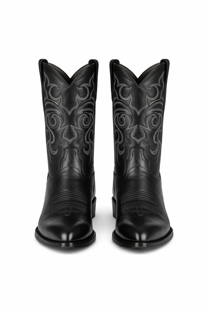 Botas de Cuero de Cabra Vaqueras Puntal para Hombre