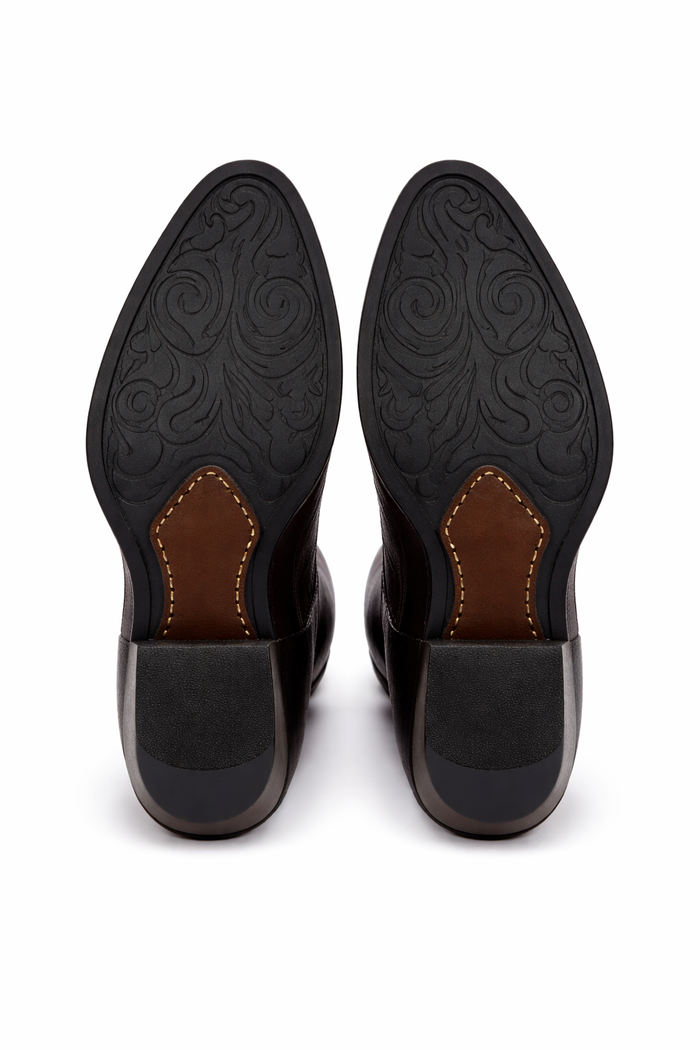 Botas de Cuero de Cabra Vaqueras Puntal para Hombre