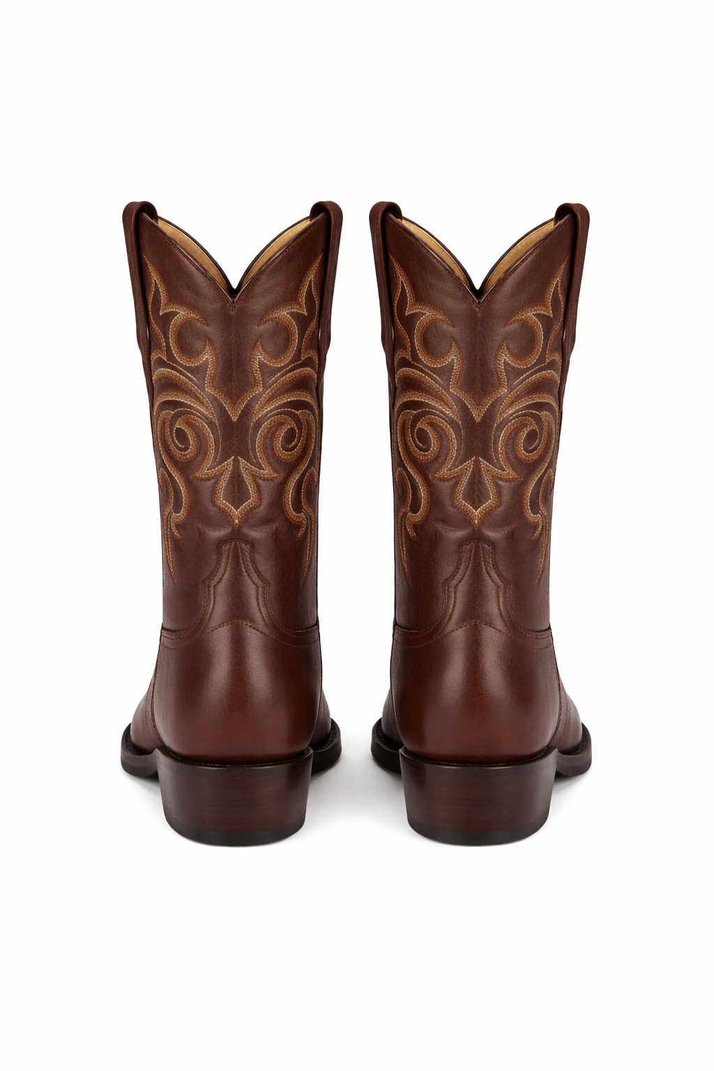 Botas de Cuero de Cabra Vaqueras Puntal para Hombre