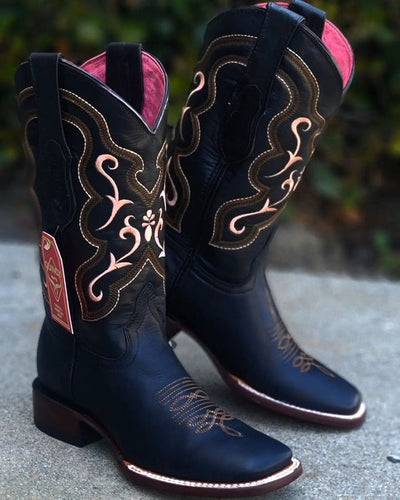 Botas de Cuero Crazy para Mujer Rodeo Quincy Boots