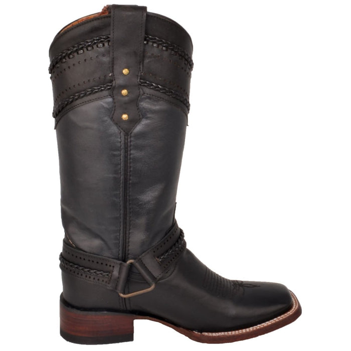 Botas Altas de Cuero Mujer Rodeo Quincy Boots