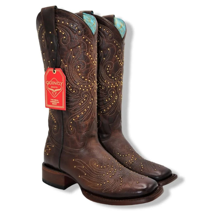 Botas de Cuero Volcano Rodeo Mujer Chocolate