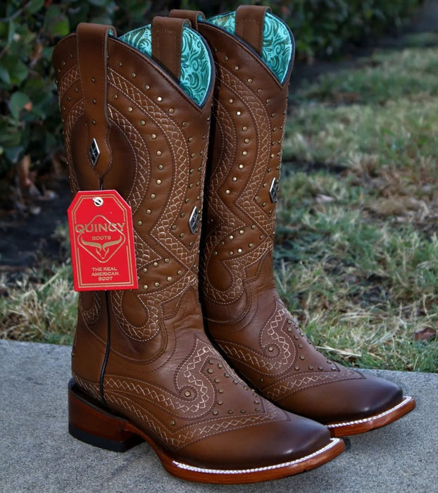 Botas de Cuero Volcano en Horma Rodeo para Mujer