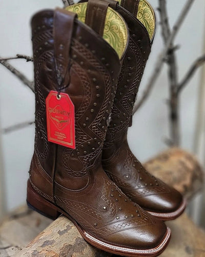 Botas de Cuero Volcano Mujer Horma Rodeo