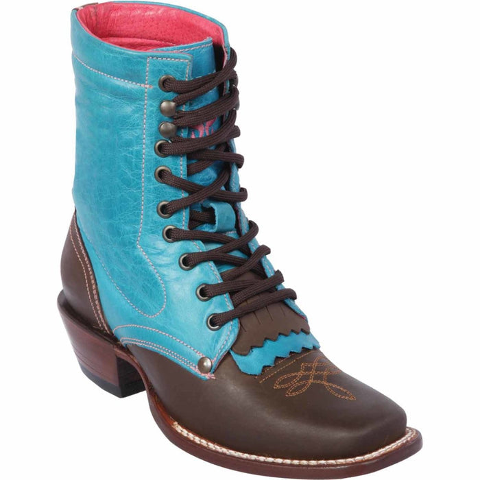 Botas Cortas de Cuero Rodeo Mujer Quincy Boots