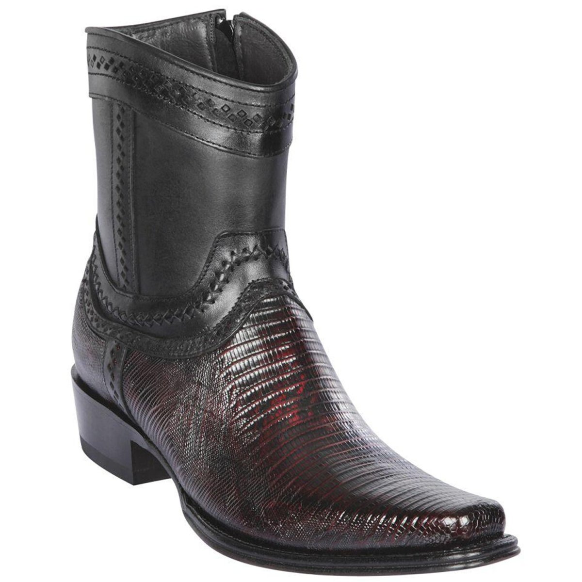 Botas de Armadillo Lizard Original Horma Europea Cuadrada