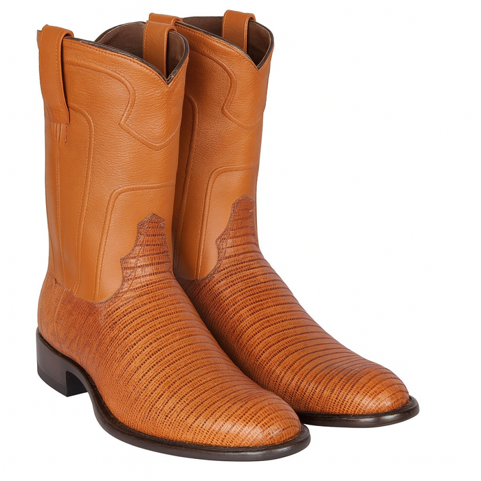 Armadillo Lizard Roper Boots by Los Altos Boots