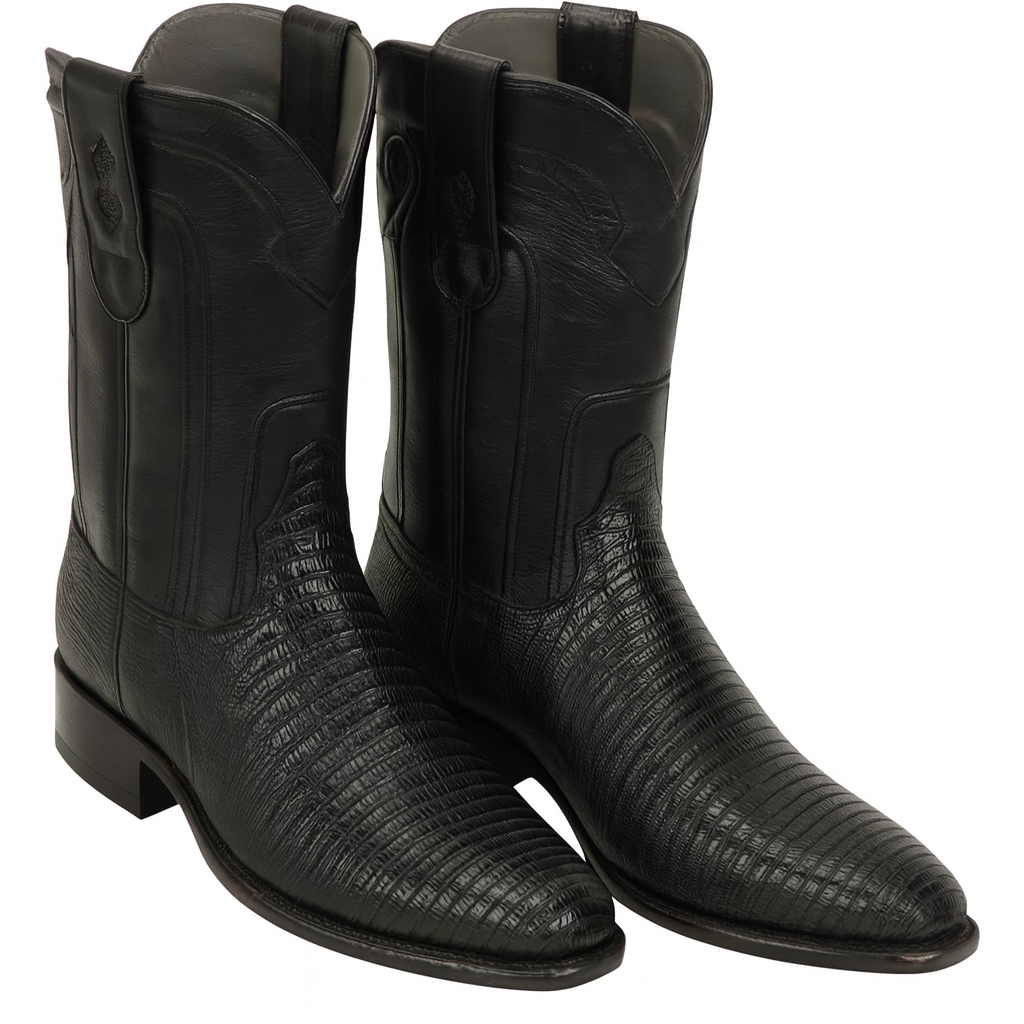 Armadillo Lizard Roper Boots by Los Altos Boots