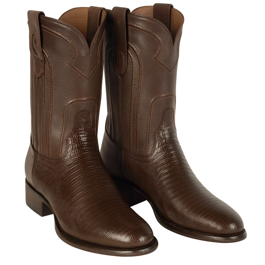 Armadillo Lizard Roper Boots by Los Altos Boots