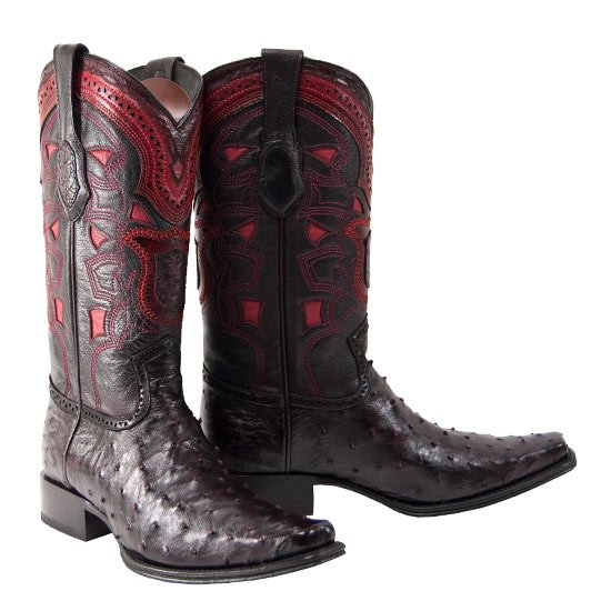 Botas de Avestruz Horma Europea LAB-760318