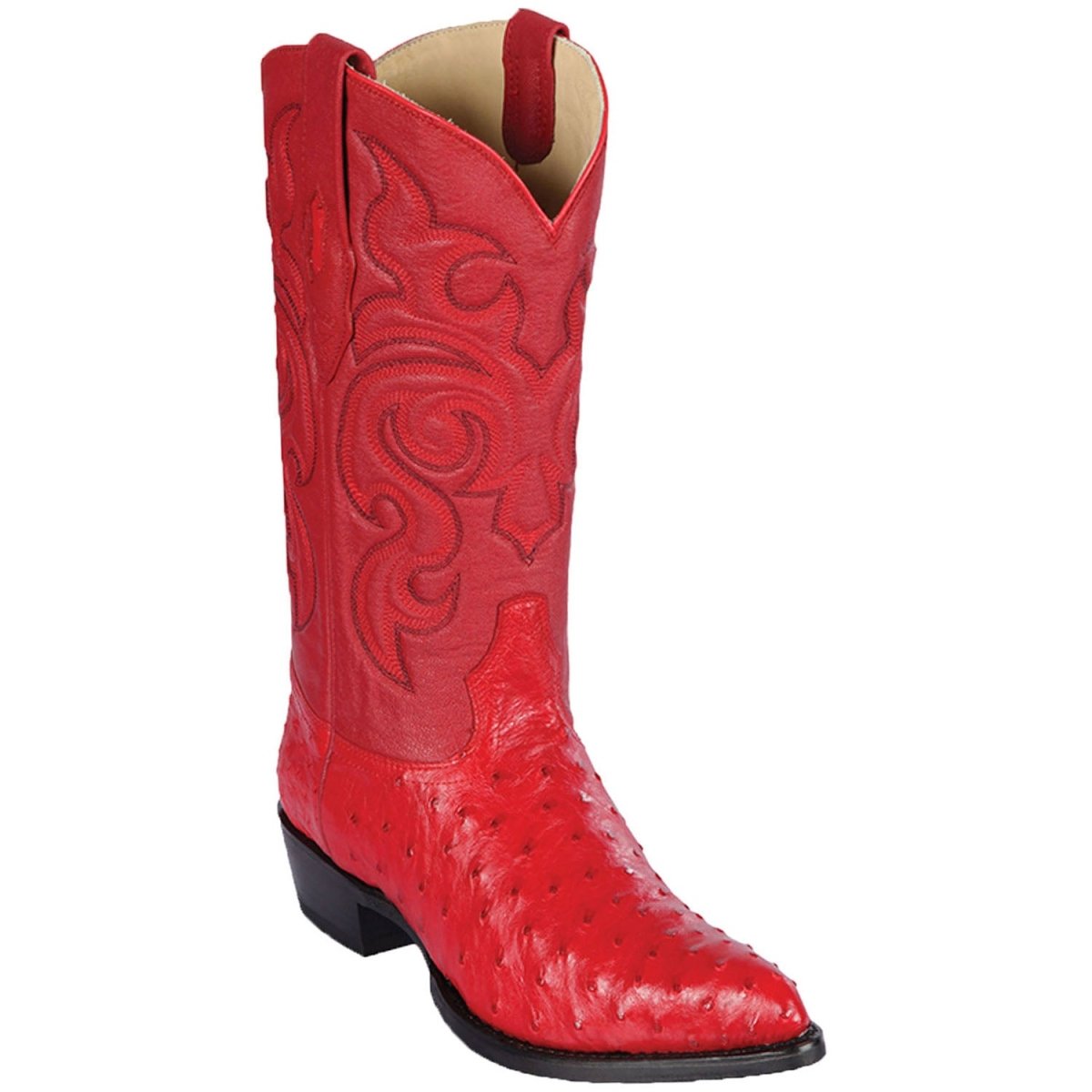 Botas de Avestruz Original Horma Puntal C - Los Altos Boots