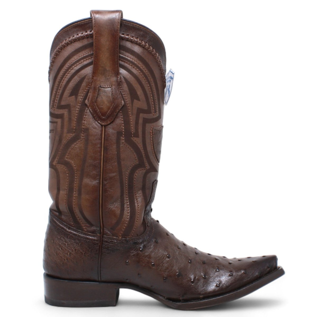 Botas de Avestruz Punta Recortada WW-294L0316