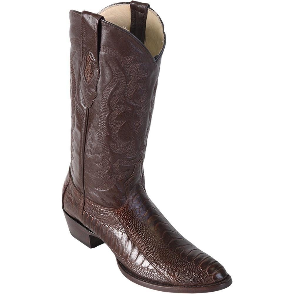 Botas de Avestruz Pata Original Horma Semi Redonda LAB-600507