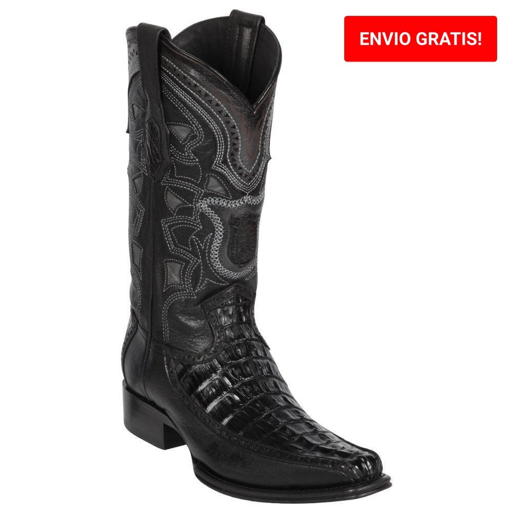 Botas de Cocodrilo Caiman con Venado Horma Europea