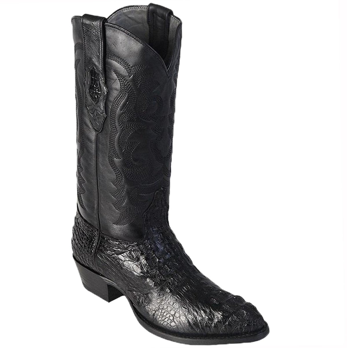 Botas de Cocodrilo Caiman Lomo Semi Redonda LAB-600205