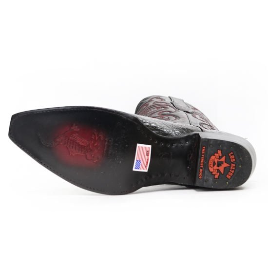 Botas Caiman Panza Punta Recortada de Los Altos