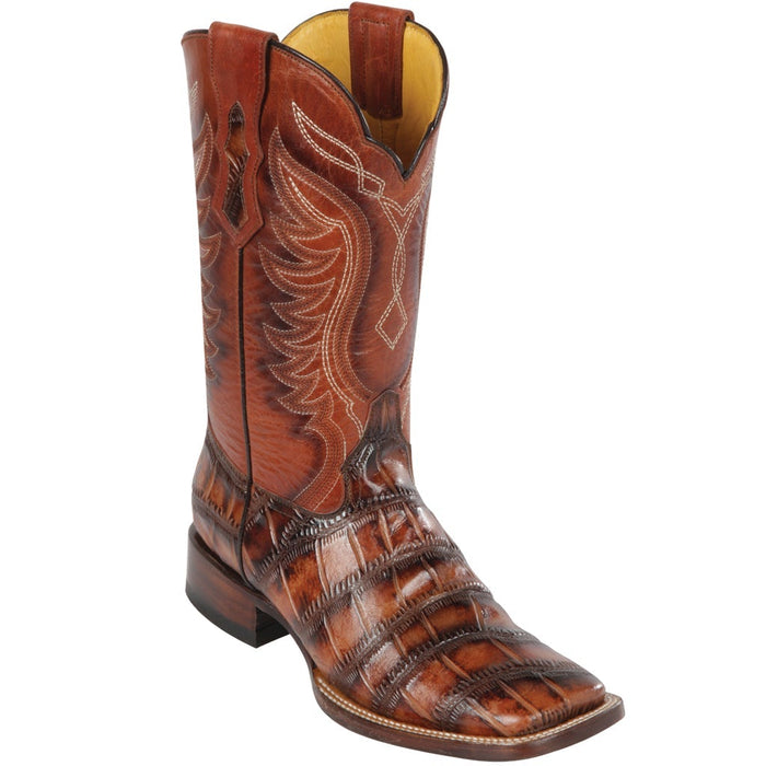 Botas de Cocodrilo Grabado Horma Rodeo Cuadrada Quincy Boots