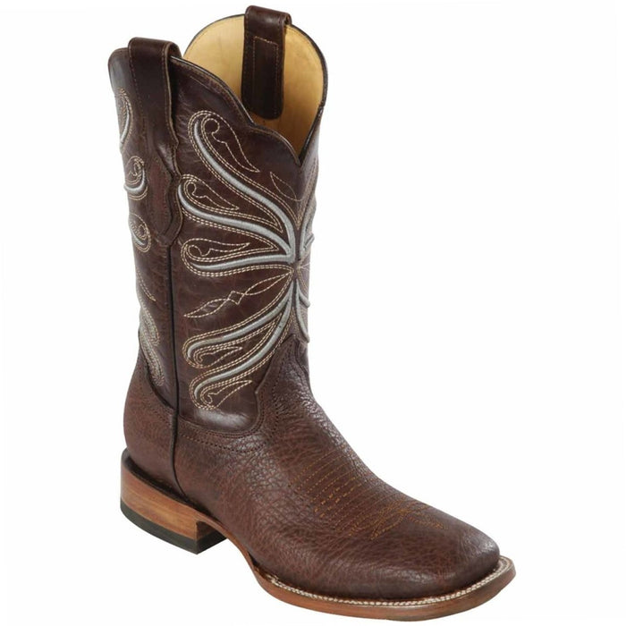 Botas de Cuello de Toro Original Rodeo Cuadrada