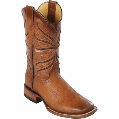 Botas de Cuello de Toro Horma Rodeo Cuadrada