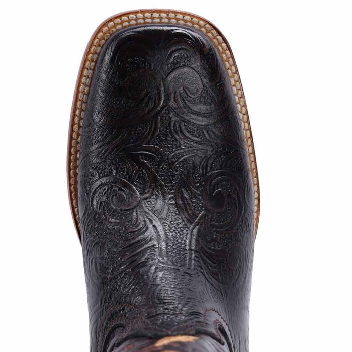 Botas de Cuero Cincelado Rodeo Mujer Cafe JB-16-09CAF