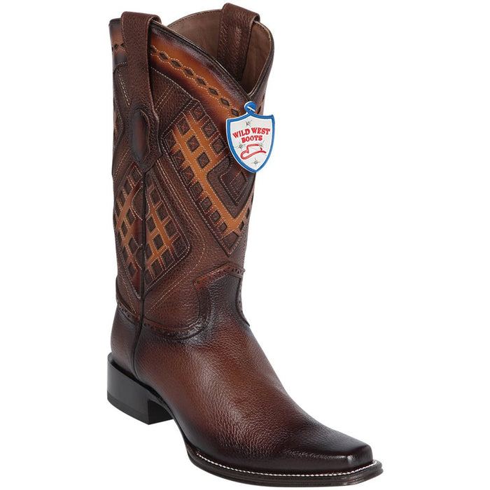 Botas de Cuero Acabado Grisly Horma Europea WW-2762716