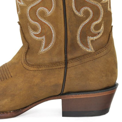 Botas de Cuero Crazy para Dama Los Altos Boots