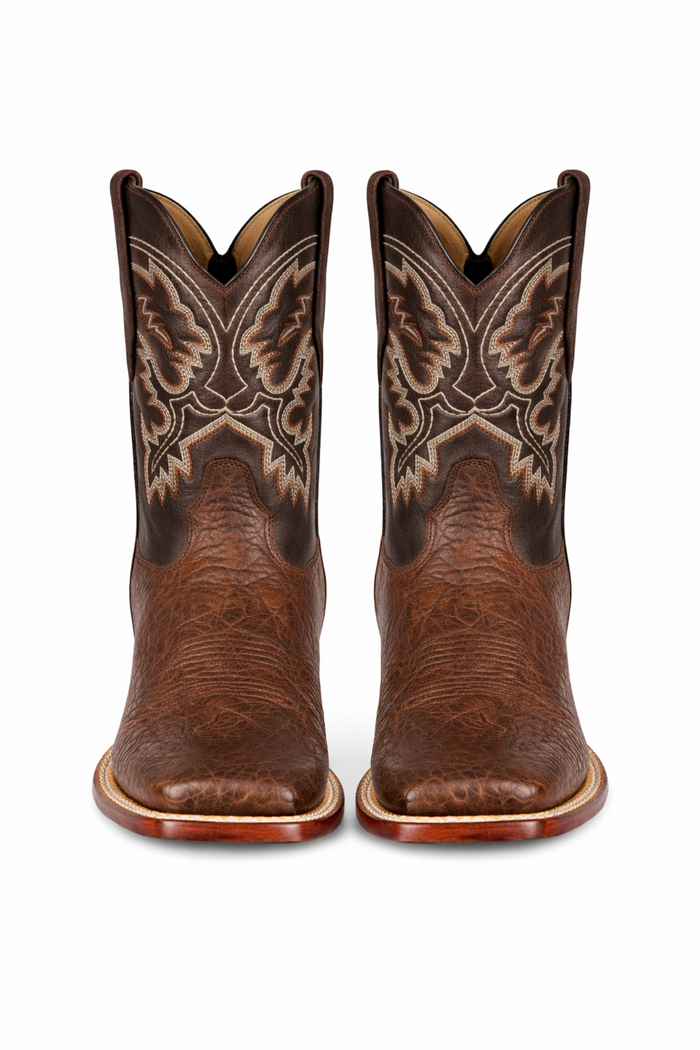 Botas de Cuero de Cuello de Toro Original