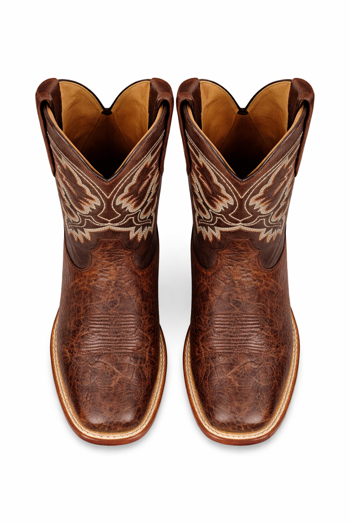 Botas de Cuero de Cuello de Toro Original