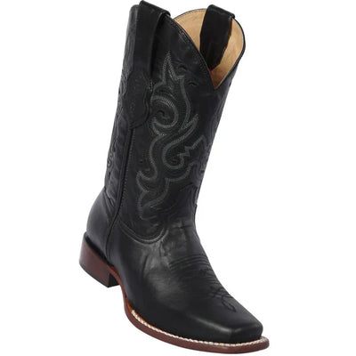 Botas Rodeo Cuadrada de Cuero Grasso