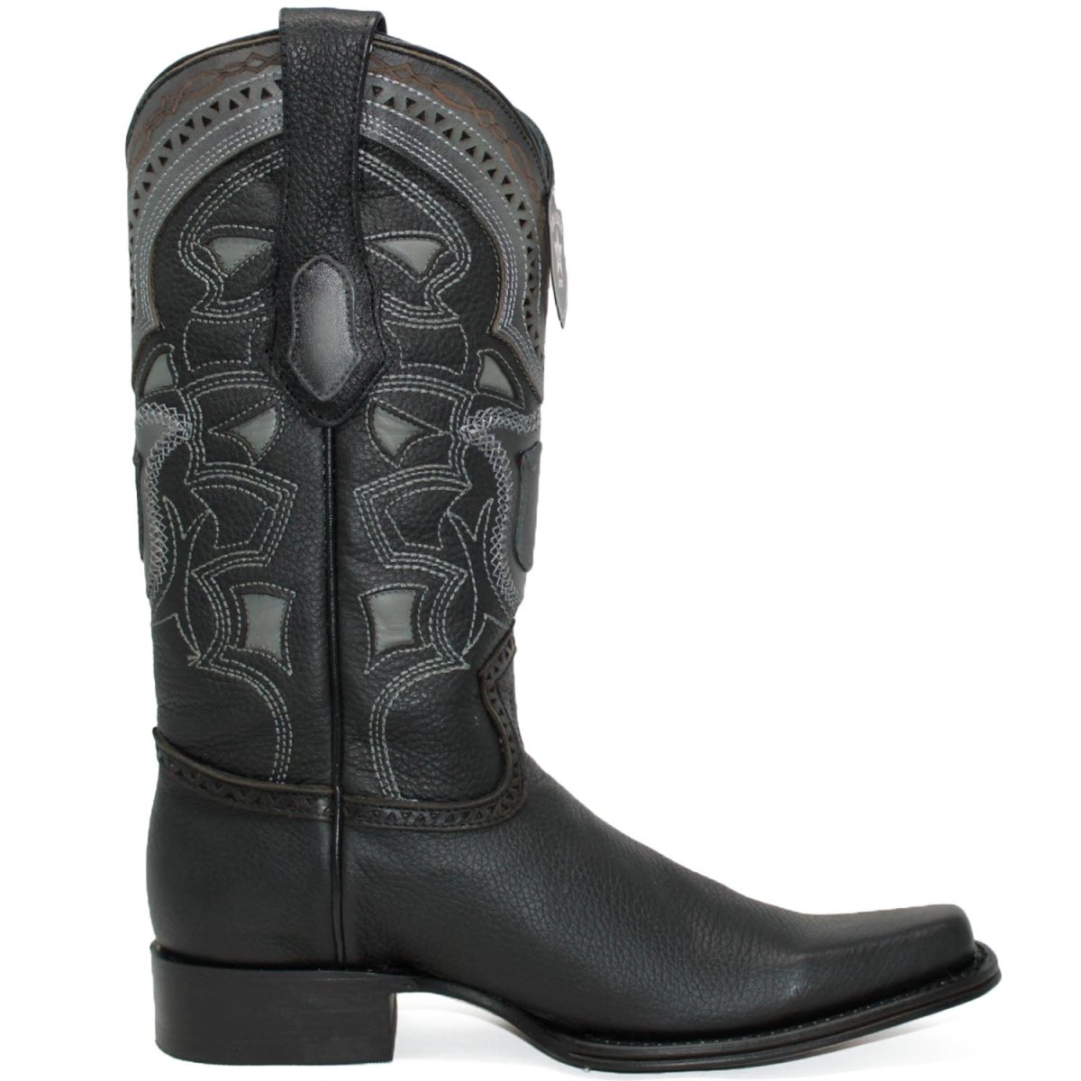 Botas de Cuero Grisly Horma Europea Negro LAB-762705