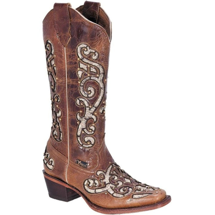 Botas de Cuero Rodeo Mujer JB-SG500HON Miel